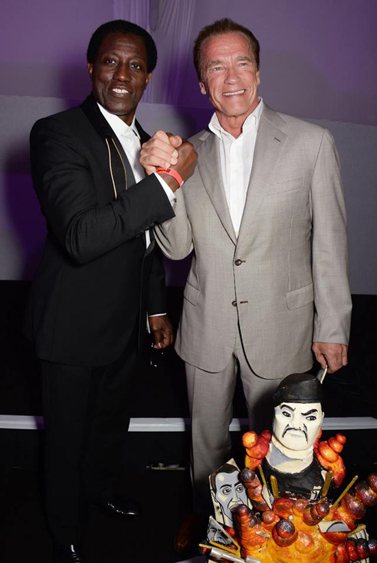 The Expendables 3 รวมดาวดังปรากฏตัวบนรถถัง ในเทศกาลหนังเมืองคานส์ 
