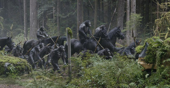 มาดูกัน ตัวอย่างล่าสุดของ Dawn of the Planet of the Apes มาดูกัน ตัวอย่างล่าสุดของ Dawn of the Planet of the Apes