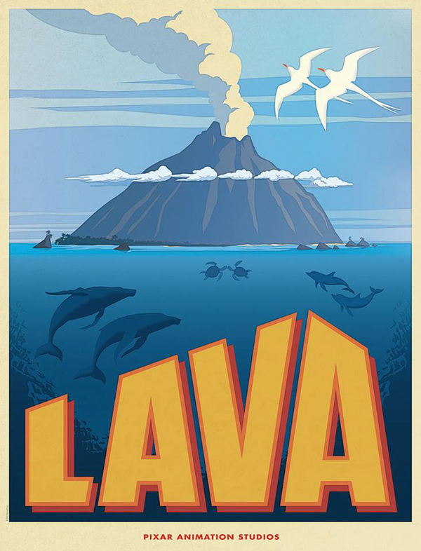 แอบดูโปสเตอร์แรก Lava หนังสั้นฉายแปะ Inside Out แอบดูโปสเตอร์แรก Lava หนังสั้นฉายแปะ Inside Out