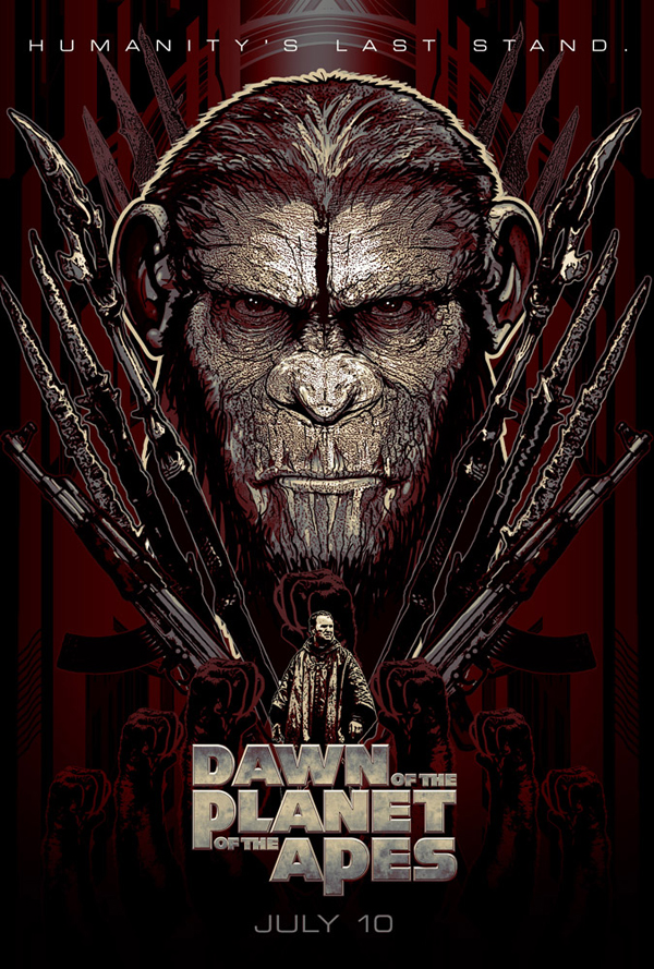 จัดเต็ม ! โปสเตอร์ใหม่จาก Dawn of the Planet of the Apes จัดเต็ม ! โปสเตอร์ใหม่จาก Dawn of the Planet of the Apes
