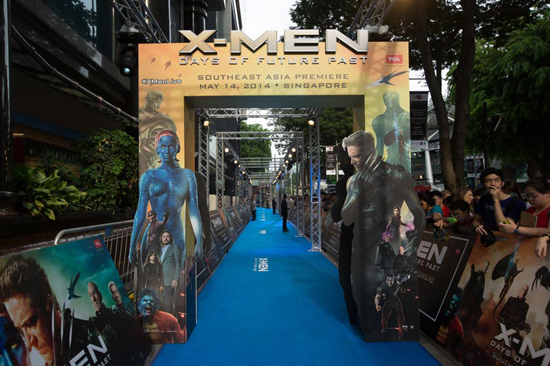 พรีเมียร์ X-Men : Days of Future Past ที่สิงคโปร์ แฟนคลับยังคงตามให้กำลังใจอย่างล้นหลาม พรีเมียร์ X-Men : Days of Future Past ที่สิงคโปร์ แฟนคลับยังคงตามให้กำลังใจอย่างล้นหลาม