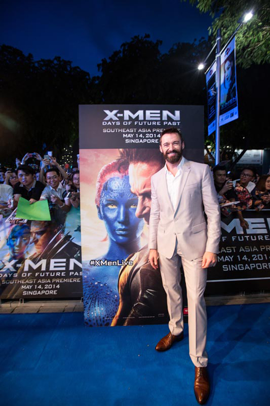 พรีเมียร์ X-Men : Days of Future Past ที่สิงคโปร์ แฟนคลับยังคงตามให้กำลังใจอย่างล้นหลาม พรีเมียร์ X-Men : Days of Future Past ที่สิงคโปร์ แฟนคลับยังคงตามให้กำลังใจอย่างล้นหลาม