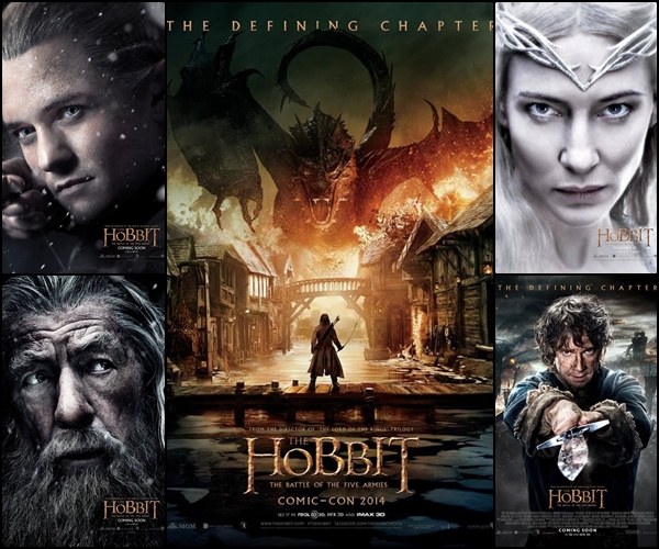 ยลโฉมโปสเตอร์คาแรคเตอร์ The Hobbit : The Battle of the Five Armies ยลโฉมโปสเตอร์คาแรคเตอร์ The Hobbit : The Battle of the Five Armies