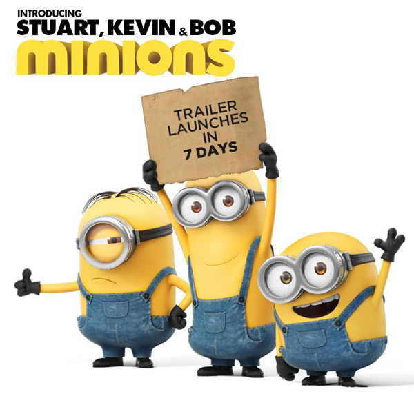 รอชม ! แก๊ง Minions ตัวป่วน เตรียมปล่อยตัวอย่างแรก 4 พ.ย. รอชม ! แก๊ง Minions ตัวป่วน เตรียมปล่อยตัวอย่างแรก 4 พ.ย.
