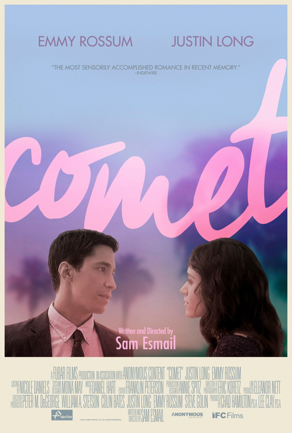 ตัวอย่างแรก Comet หนังใหม่ จัสติน ลอง และเอ็มมี รอสซัม ตัวอย่างแรก Comet หนังใหม่ จัสติน ลอง และเอ็มมี รอสซัม