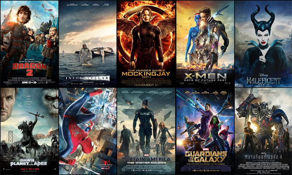 10 อันดับหนังทำเงินสูงสุดจากทั่วโลก ประจำปี 2014 10 อันดับหนังทำเงินสูงสุดจากทั่วโลก ประจำปี 2014