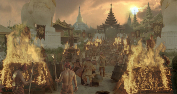 พระนเรศวร กรีฑาทัพตีตองอูเปิดชวนวศึก 3 เส้า ใน อวสานหงสา