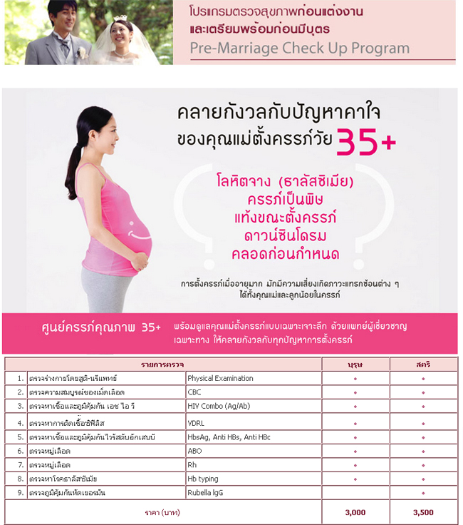 ตรวจร่างกาย ก่อนแต่งงาน ตรวจร่างกาย ก่อนแต่งงาน