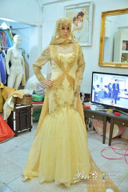 ชุดแต่งงานอิสลาม ชุดแต่งงานอิสลาม