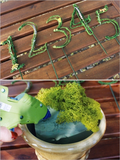 DIY เลขติดโต๊ะ DIY เลขติดโต๊ะ