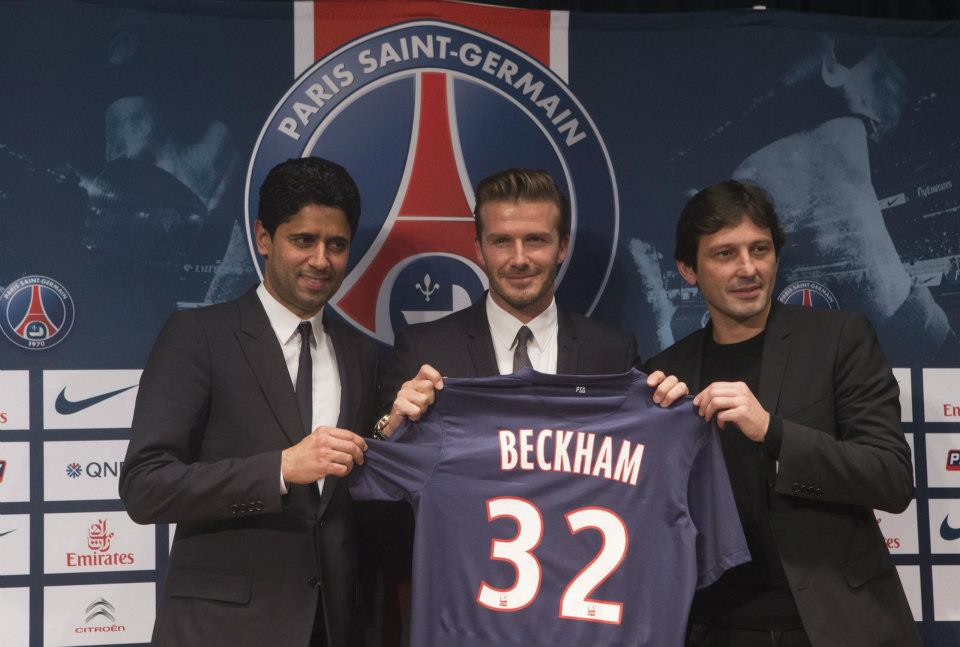 เดวิด เบ็คแฮม เปิดตัวกับ ปารีส แซงต์ แชร์กแมง เดวิด เบ็คแฮม เปิดตัวกับ ปารีส แซงต์ แชร์กแมง