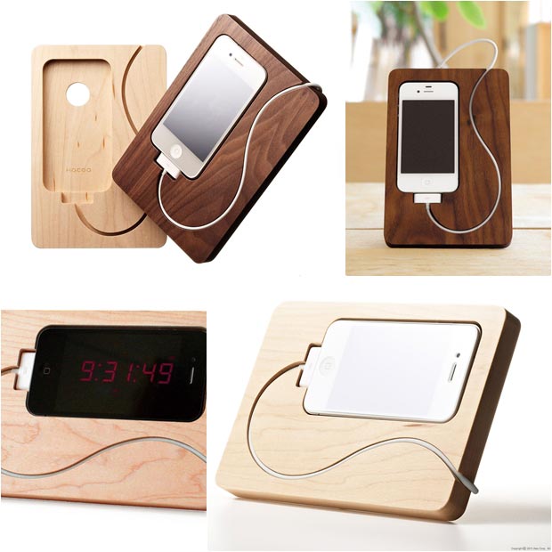 Hacoa Wooden iPhone 4/4S Dock Hacoa Wooden iPhone 4/4S Dock