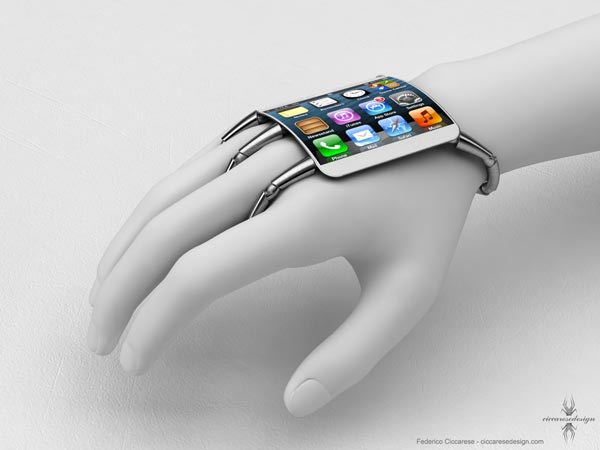 งานดีไซน์ต้นแบบ iPhone สไตล์แมงมุมเกาะมือ งานดีไซน์ต้นแบบ iPhone สไตล์แมงมุมเกาะมือ