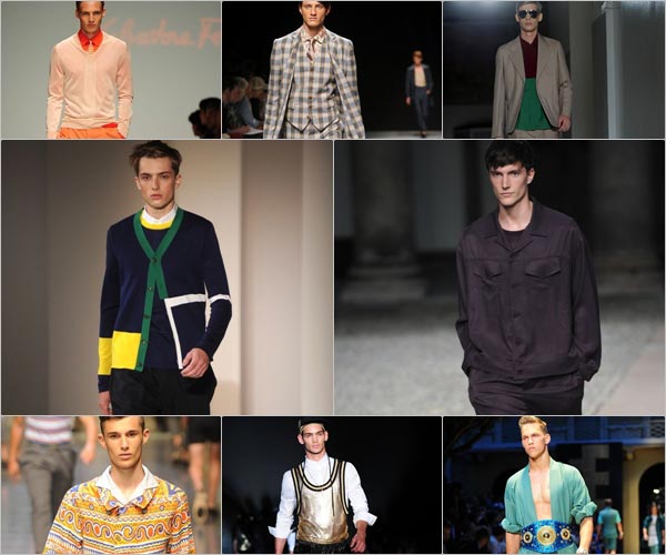 ชมแฟชั่นแนวเรโทรจากงาน Milan Men\'s Fashion Week ชมแฟชั่นแนวเรโทรจากงาน Milan Men\'s Fashion Week