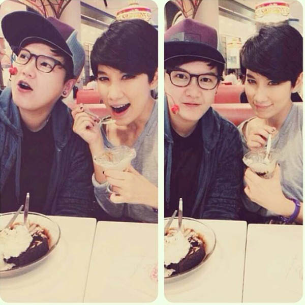 เอ้ วง Pink ผู้รับบท พี่บอม เจ้าของร้านเหล้าคนสวยในฮอร์โมน 2