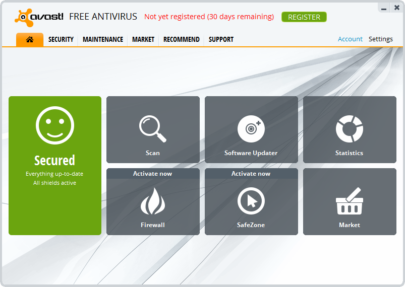 avast! Free Antivirus 8 avast! Free Antivirus 8