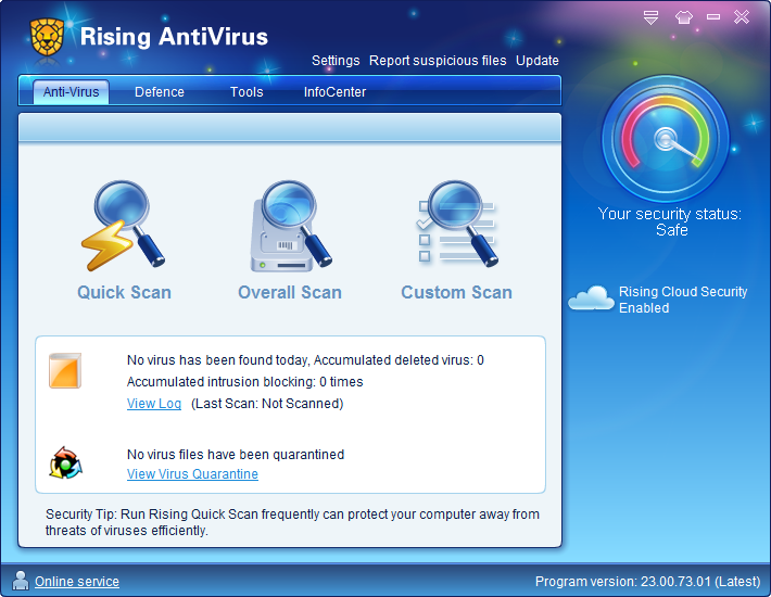 Rising Antivirus Free Edition Rising Antivirus Free Edition