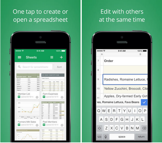 Google Sheets Google Sheets
