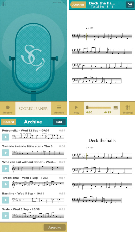 ScoreCleaner Notes