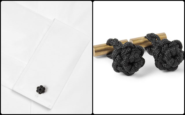 William Knotted Cord Cufflinks William Knotted Cord Cufflinks