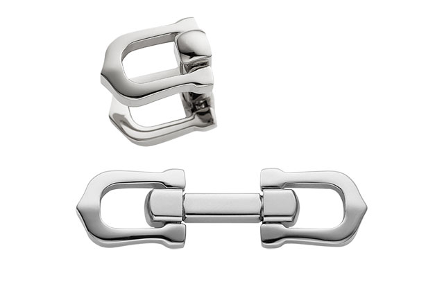 Elongated C Shaped Cufflinks Elongated C Shaped Cufflinks