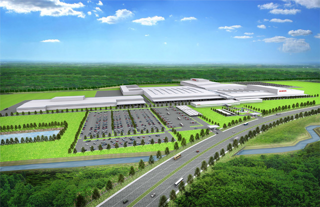 โรงงานแห่งใหม่ของฮอนด้า โรงงานแห่งใหม่ของฮอนด้า