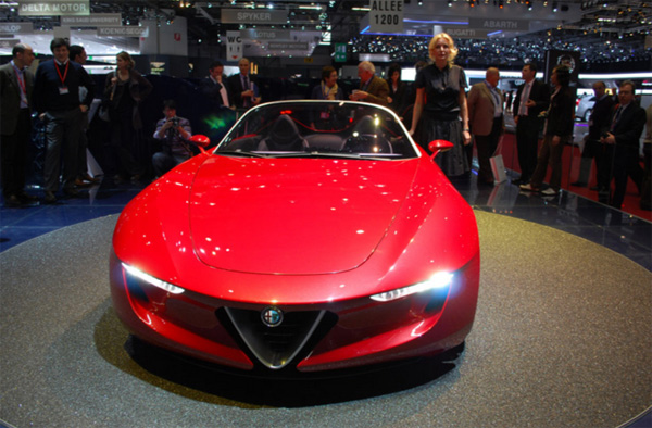 Alfa Romeo รุ่นเปิดประทุน Alfa Romeo รุ่นเปิดประทุน