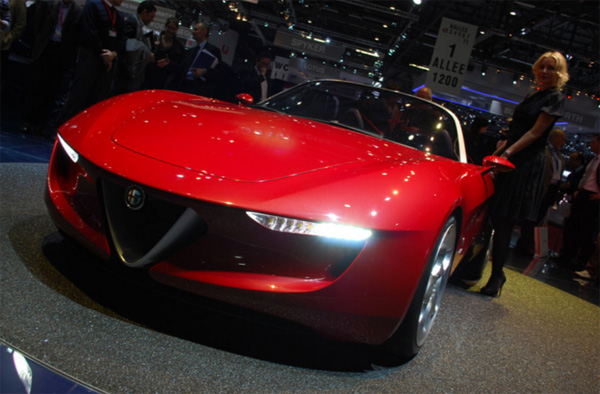 Alfa Romeo รุ่นเปิดประทุน Alfa Romeo รุ่นเปิดประทุน