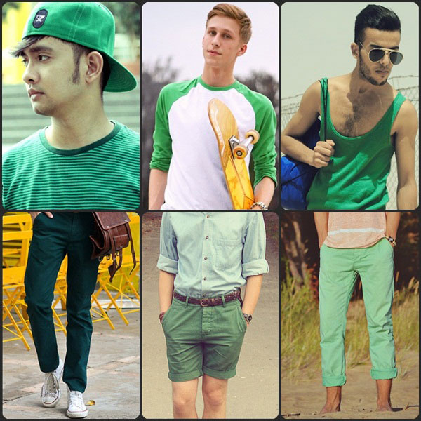 ไอเทมสีเขียวของผู้ชาย ไอเทมสีเขียวของผู้ชาย