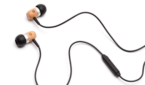 หูฟังลายไม้ หูฟังลายไม้