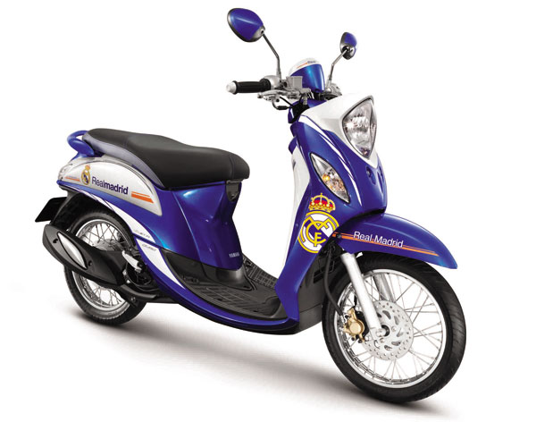 Yamaha Fino eal Madrid Edition Yamaha Fino eal Madrid Edition