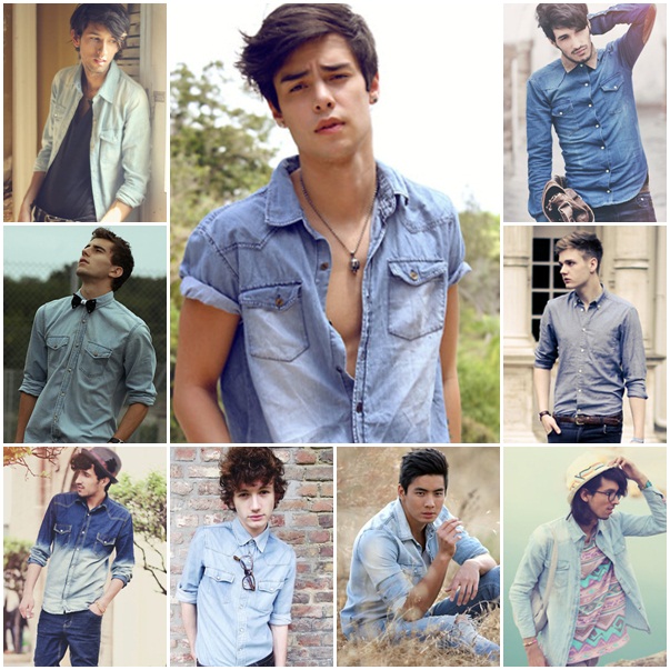 เสื้อยีนส์ผู้ชาย เสื้อยีนส์ผู้ชาย