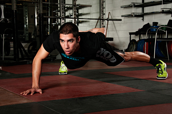 One-arm pushup One-arm pushup