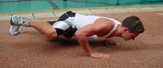 Spiderman pushup Spiderman pushup