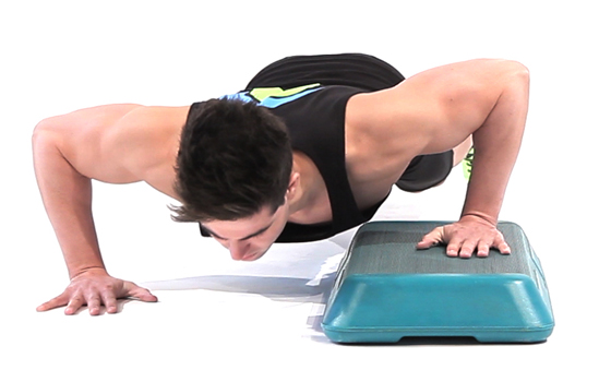 One-arm press-up One-arm press-up