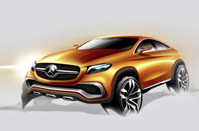 Mercedes Benz Concept Coupe SUV Mercedes Benz Concept Coupe SUV