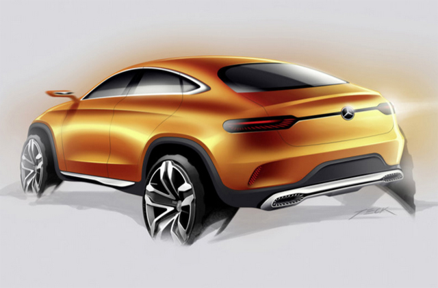 Mercedes Benz Concept Coupe SUV Mercedes Benz Concept Coupe SUV