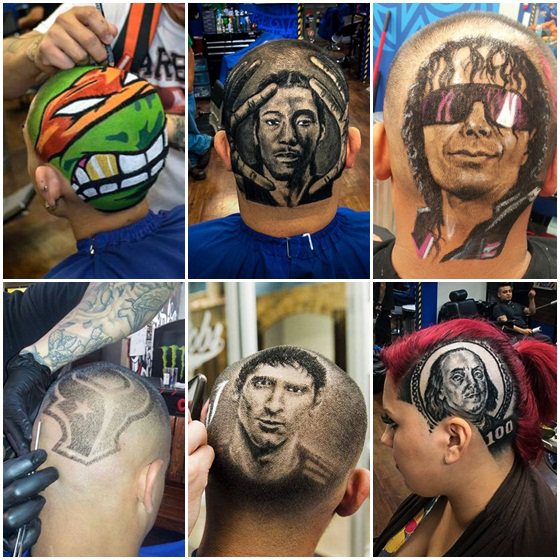 ศีรษะด้วยทรงผม ศีรษะด้วยทรงผม