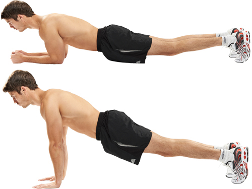 Plank Press Up Plank Press Up