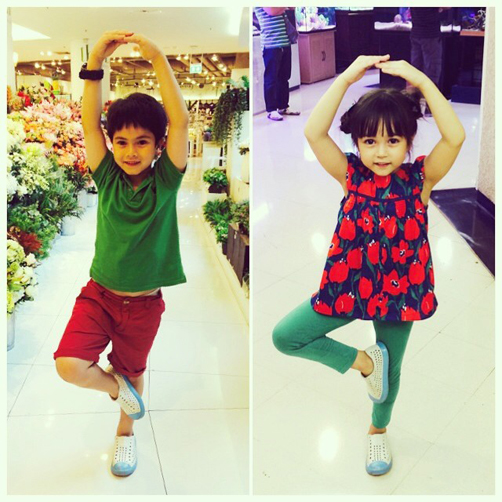 น้องเจนน่า น้องจัสติน น้องเจนน่า น้องจัสติน