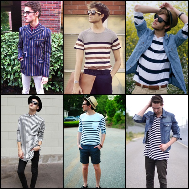 เสื้อผ้าผู้ชายลายขวาง เสื้อผ้าผู้ชายลายขวาง