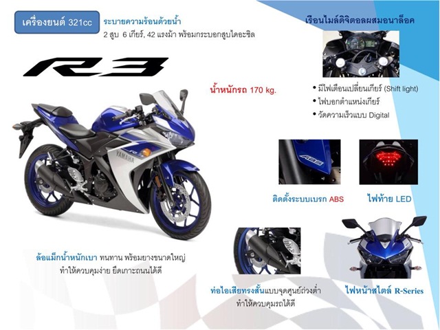 Yamaha YZF-R3 Yamaha YZF-R3