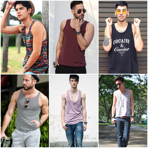 เสื้อกล้ามผู้ชาย เสื้อกล้ามผู้ชาย