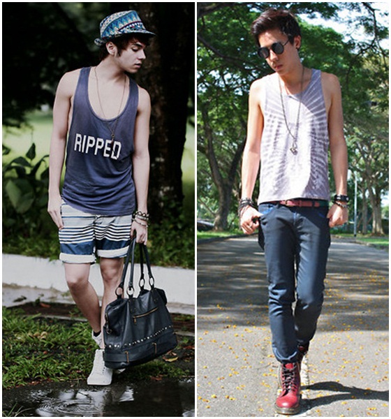 เสื้อกล้ามผู้ชาย เสื้อกล้ามผู้ชาย