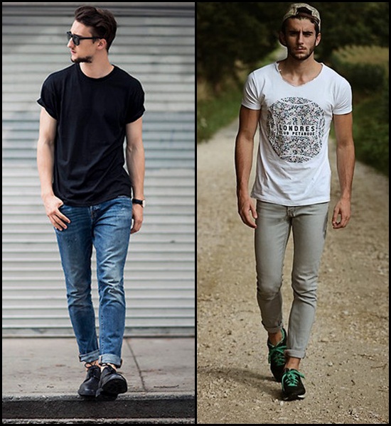 เสื้อยืดกางเกงยีนส์ เสื้อยืดกางเกงยีนส์