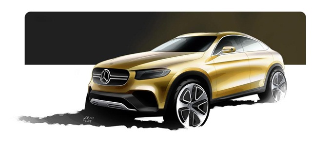 Mercedes Benz GLC Coupe Concept Mercedes Benz GLC Coupe Concept
