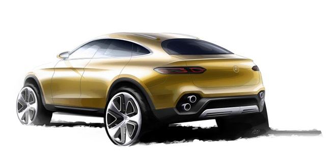 Mercedes Benz GLC Coupe Concept Mercedes Benz GLC Coupe Concept