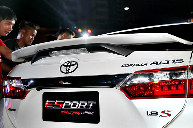 Toyota Altis ESport Nurburgring Edition 2015 Toyota Altis ESport Nurburgring Edition 2015