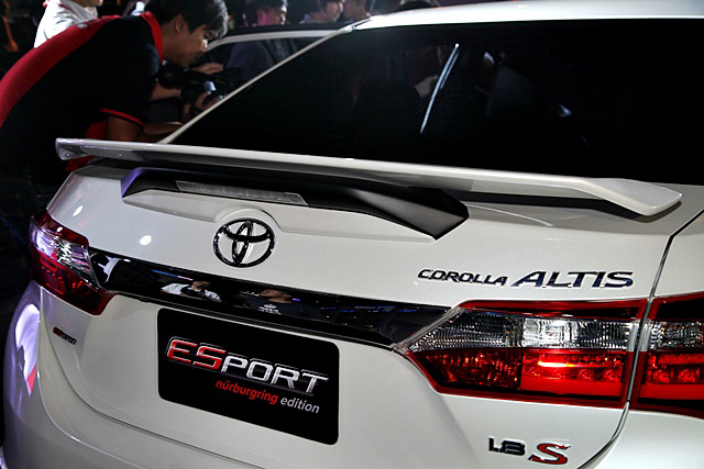 Toyota Altis ESport Nurburgring Edition 2015 Toyota Altis ESport Nurburgring Edition 2015