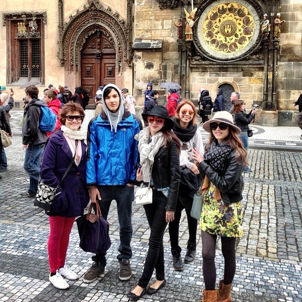 โฟร์ ศกลรัตน์ เที่ยวยุโรปกับครอบครัว ในแบบอบอุ่น